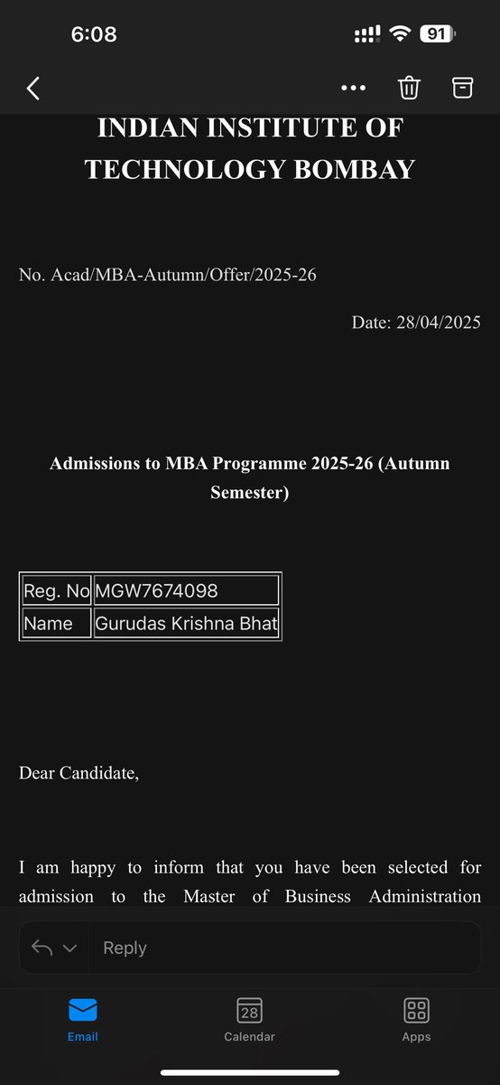 PainInTheBhat's tweet photo. FUCK YEAHHHHHHHH! @iitbombay! 🥂 https://t.co/l7EbfnHpfS