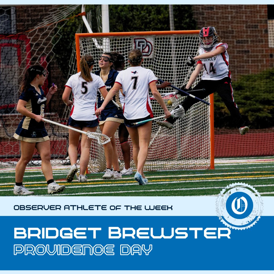 Providence Day's Bridget Brewster is The Observer's girls' high school athlete of the week

charlotteobserver.com/sports/high-sc…