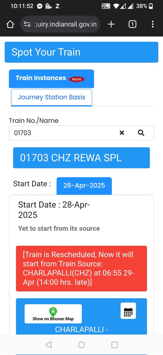 RAMBO260's tweet photo. Hi @RailwaySeva @AshwiniVaishnaw @drmsecunderabad :Can you please help ?? What is the plan for traveller who are waiting for the trains at the station .How your going to compensate 14 hours delay at the starting point#IndianRail#SuperLate#ScamSpecialTrains.@TOIIndiaNews @aajtak https://t.co/YeNnSEOllY