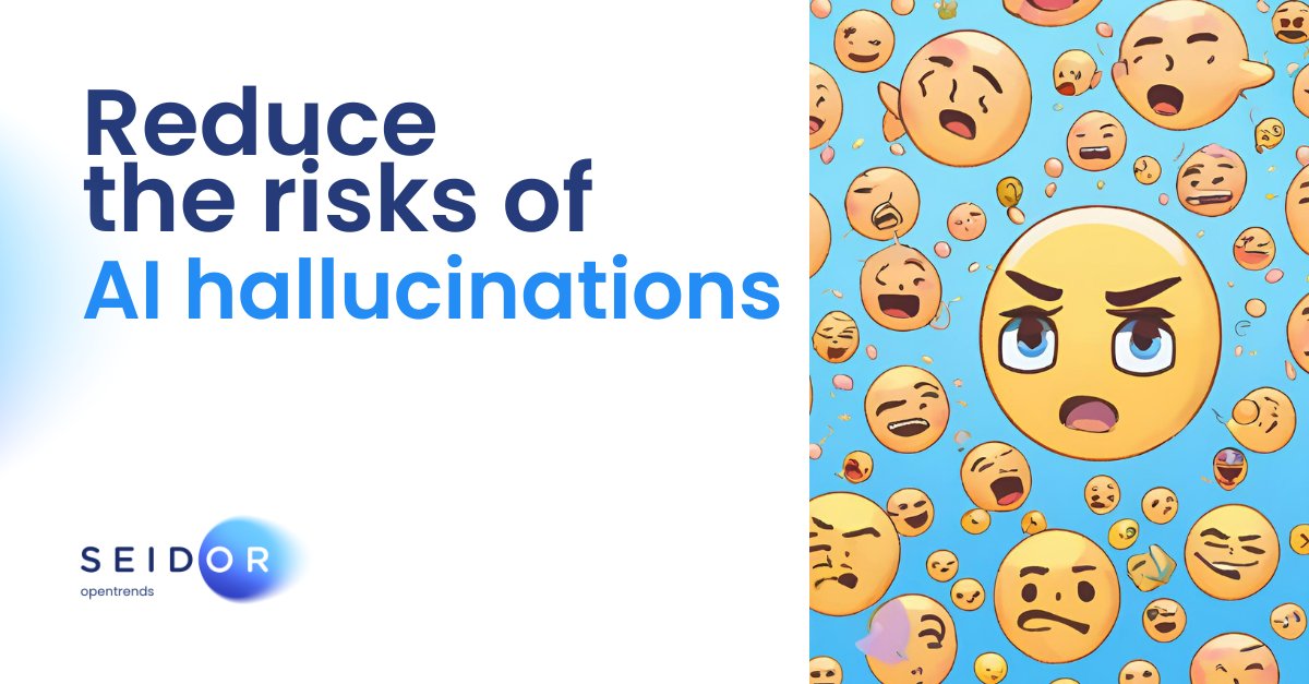 #AI hallucinations can damage your brand, confuse your customers, and expose you to risk.

Advanced RAG reduces these risks by linking your chatbot to trusted enterprise #data—with real citations.

Learn how in our latest blog entry: opentrends.us/en/advanced-ra…