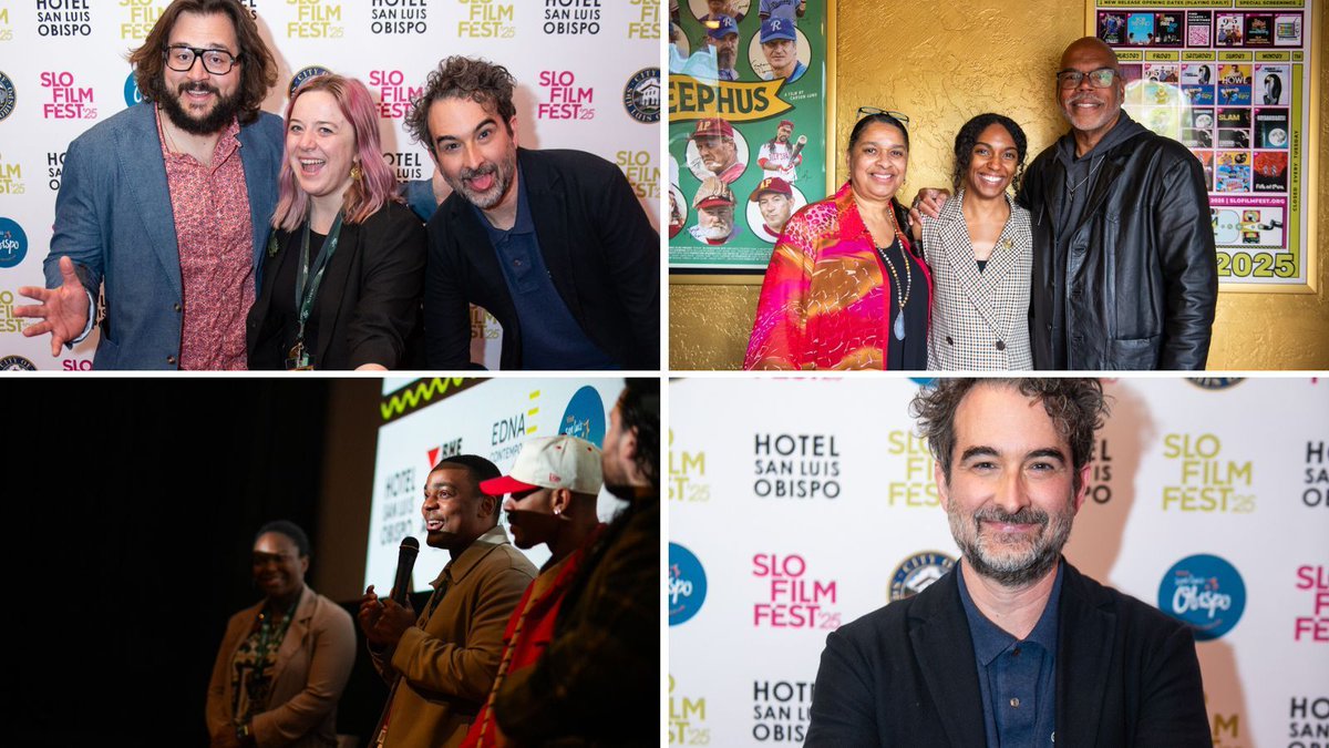 Reliving the magic of the #SLOFilmFest Spotlight Award with the phenomenal Jay Duplass! His insights were gold, and THE BALTIMORONS? A must-see! ✨ 

🎟️ Join us for more cinema magic today with our Central Coast Filmmaker Showcase. buff.ly/jfIXzwI

📸 Brittany App