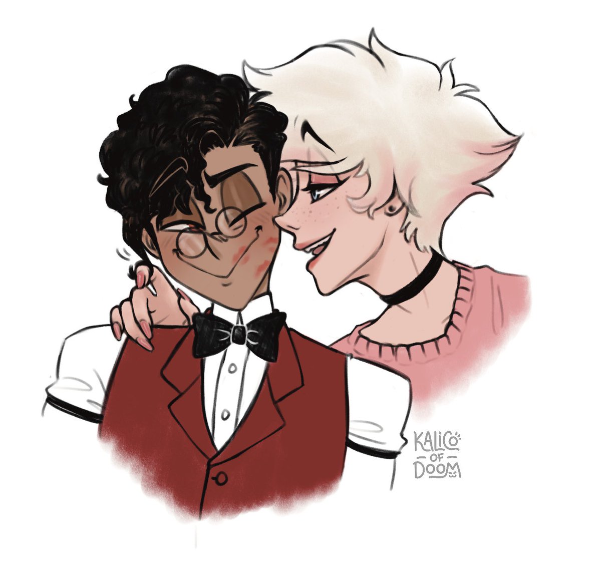 Drew a little somethin’ on the plane ride home~

#HazbinHotel #RadioDust