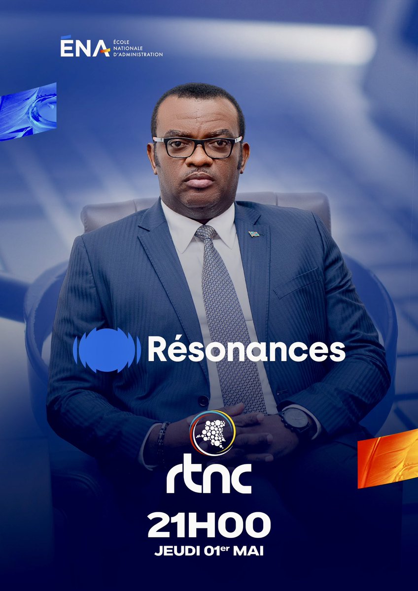 C’est parti pour RÉSONANCES !

« Pour contribuer à améliorer l’offre de débat public. »

Ce jeudi, 1er mai, à 21h.

Sur la chaîne nationale <a href="/rtncofficielle1/">RTNC.CD</a>.

Pour le numéro inaugural avec SEM <a href="/LihauEbua/">Jean-Pierre LIHAU</a>.

Plus sur notre Chaîne YouTube : youtu.be/_2TFHACJT24?si…

Restez connectés