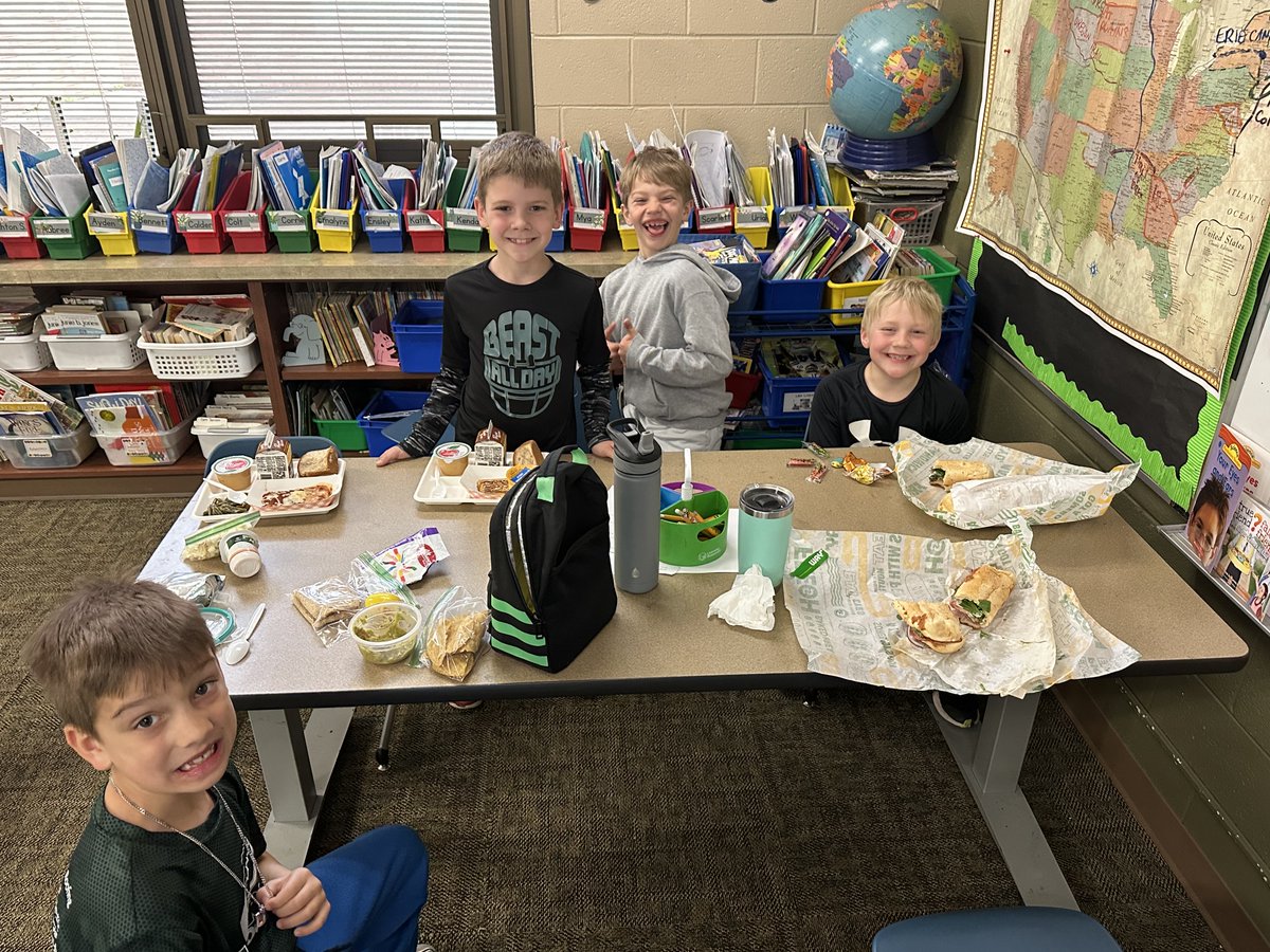 He did it! 🎉 Zayn is the first 2nd grader to pass all skills in 2nd-grade AND 3rd-grade math on IXL—answering over 21,000 questions! 🙌

We celebrated his hard work at our All-School Meeting and treated him to a special Subway lunch. Way to go, Zayn! 🥪💚

#GoCrickets