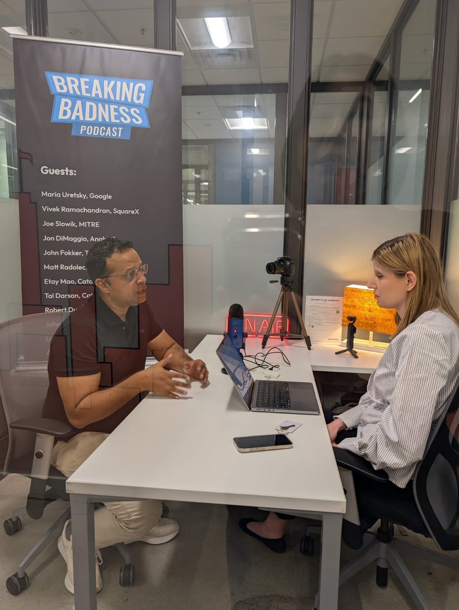 SquareX (@getsquarex) on Twitter photo Our founder Vivek Ramachandran (<a href="/vivekramac/">Vivek Ramachandran</a>) just wrapped up an enlightening conversation with Kali Fencl from <a href="/DomainTools/">DomainTools</a> for the Breaking Badness Cybersecurity Podcast!
Vivek shared his perspectives on the evolution of attack infrastructure - from traditional domain-based Our founder Vivek Ramachandran (<a href="/vivekramac/">Vivek Ramachandran</a>) just wrapped up an enlightening conversation with Kali Fencl from <a href="/DomainTools/">DomainTools</a> for the Breaking Badness Cybersecurity Podcast!
Vivek shared his perspectives on the evolution of attack infrastructure - from traditional domain-based