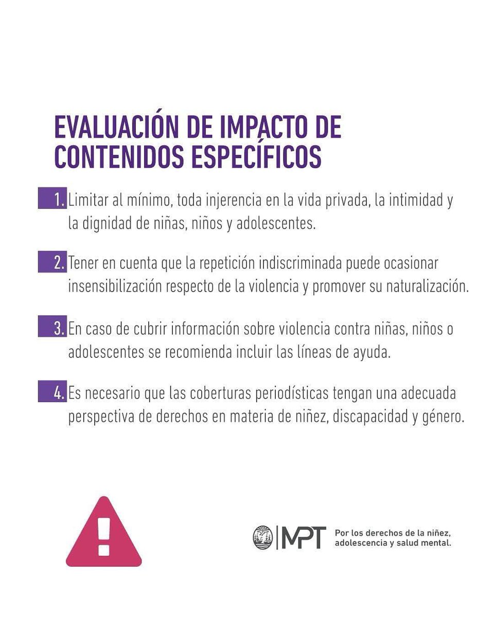 MPTutelar's tweet photo. 🚨Sobre el derecho a la intimidad de niños, niñas y adolescentes en el marco de procesos judiciales. https://t.co/kZ1ne0ltfp