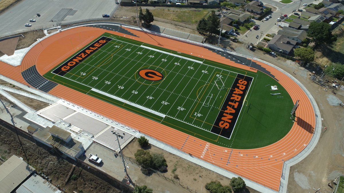 Ladies &amp; gents… our beautiful stadium is about completed. Go Big G 🧡🖤