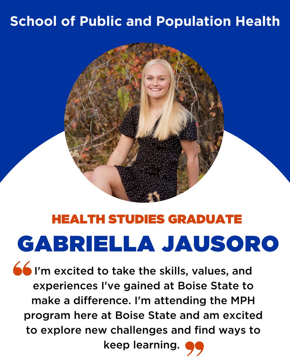 Congratulations to Health Studies graduate Gabriella Jausoro!

During her time in the undergraduate program, Gabriella loved building meaningful connections with professors, classmates, and campus leaders who helped shape her journey.