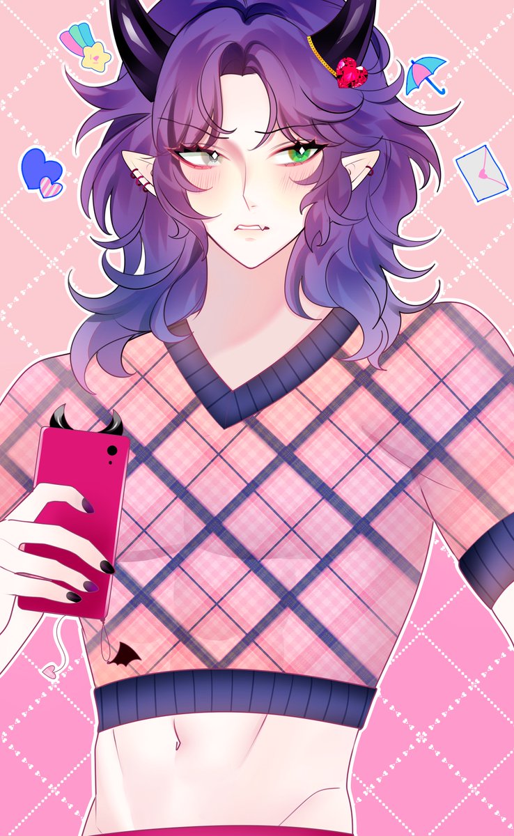 Jules_Striped's tweet photo. Don't laugh...I'm trying to take a picture in the new outfit for you

🎨: minttea5
#Julustrations https://t.co/chADA1UN6D