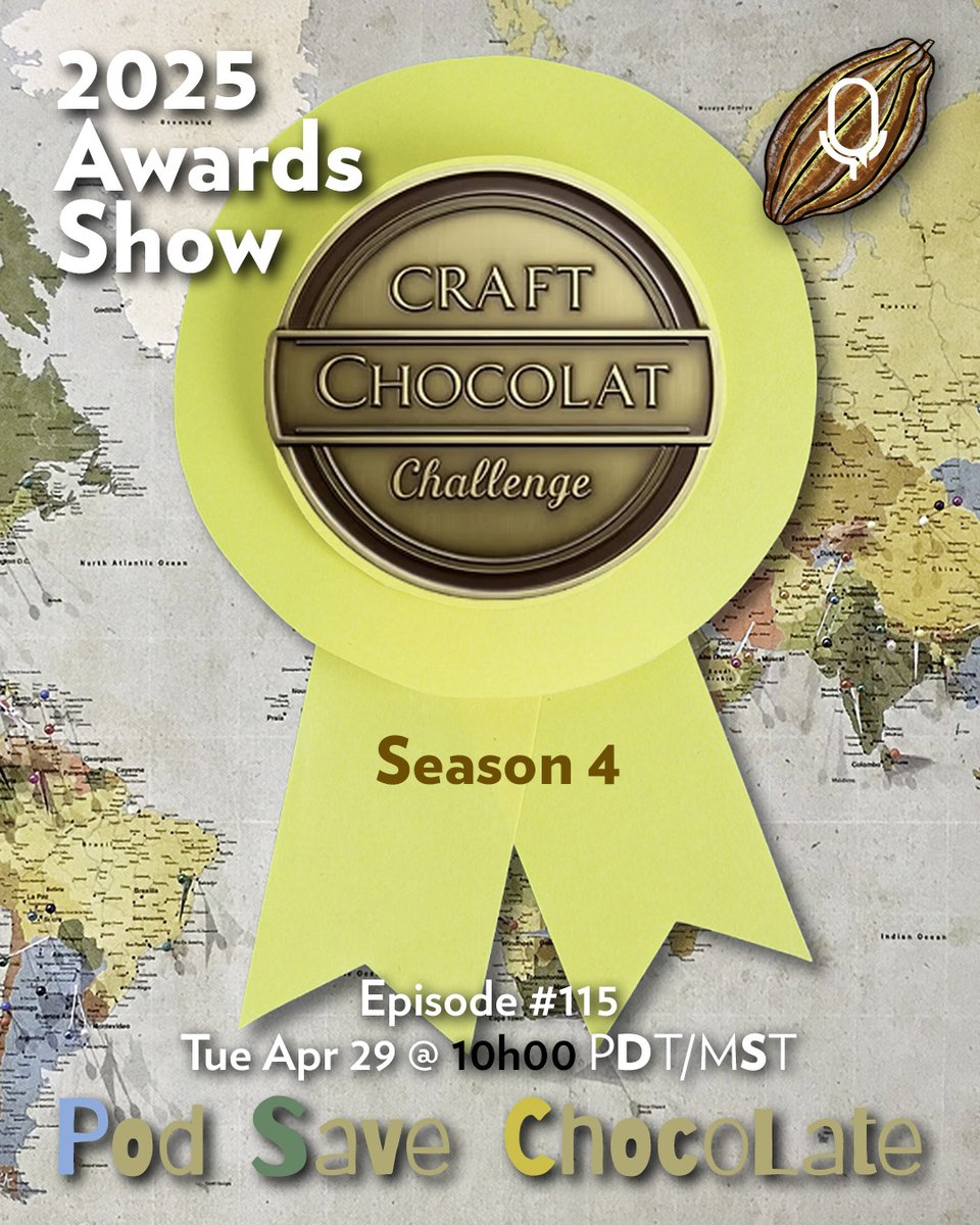 TheChocolateLife & Pod Save Chocolate tweet media