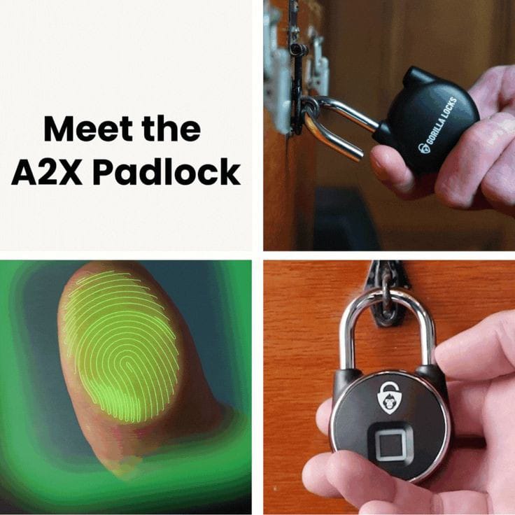 TripleLocked1's tweet photo. Strong, weatherproof, and smart — perfect for bikes, lockers, gates, and more. Carry less, protect more. #TripleLocked
Ready to lock smart?
👉 Explore now at https://t.co/HlfgUd3dON

#SmartSecurity #FingerprintPadlock #bikelocker #security https://t.co/KkTkuasIsq