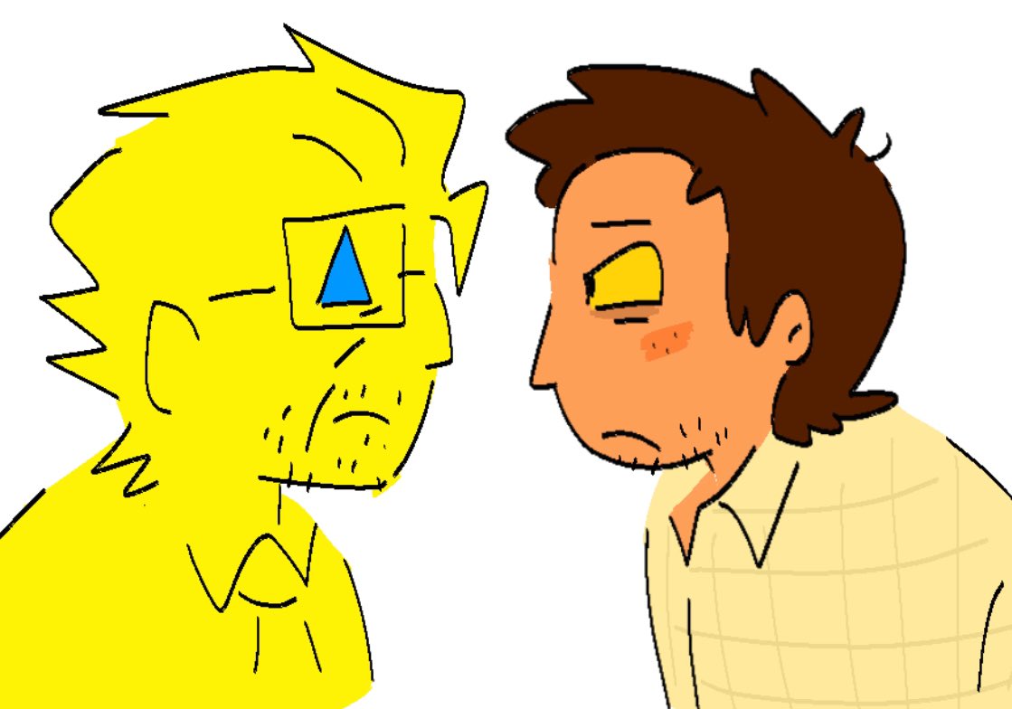 murinecorpz's tweet image. all they can see is each other #thestanleyparable #tsp