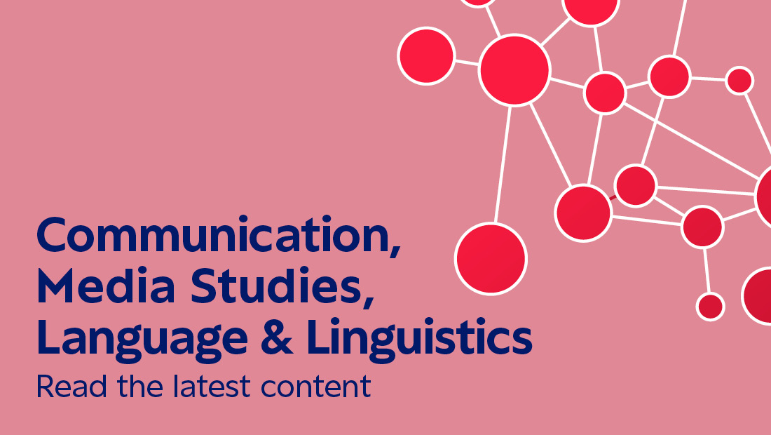 Discover groundbreaking research in communication, media studies, and linguistics on our discipline hub! From fake news to language therapy, explore articles that shape the way we understand the world.

Start reading today: ow.ly/1AIG50VIHjn