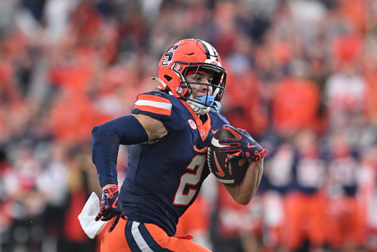 Penn State's three transfer WRs all had strong production last season. Nittany Lions significantly raised the floor and ceiling of their room. 

Kyron Hudson (USC): 38 rec, 462 yds, 3 TD
Devonte Ross (Troy): 76 rec, 1,403 yds, 11 TD
Trebor Pena (Syracuse): 84 rec, 941 yds, 9 TD