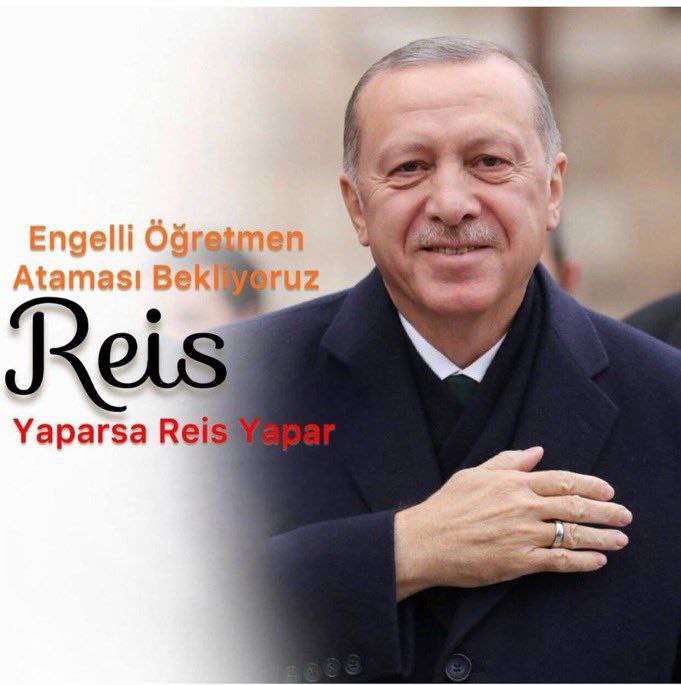 NsrtYslcyr's tweet photo. @RTErdogan Bu ülkeye engelleri aşarak hizmet etmek istiyoruz. Tam atama ile sesimizi duyurun!
#EngelliÖğretmenlereTamAtama https://t.co/ItW5A3kTMI
