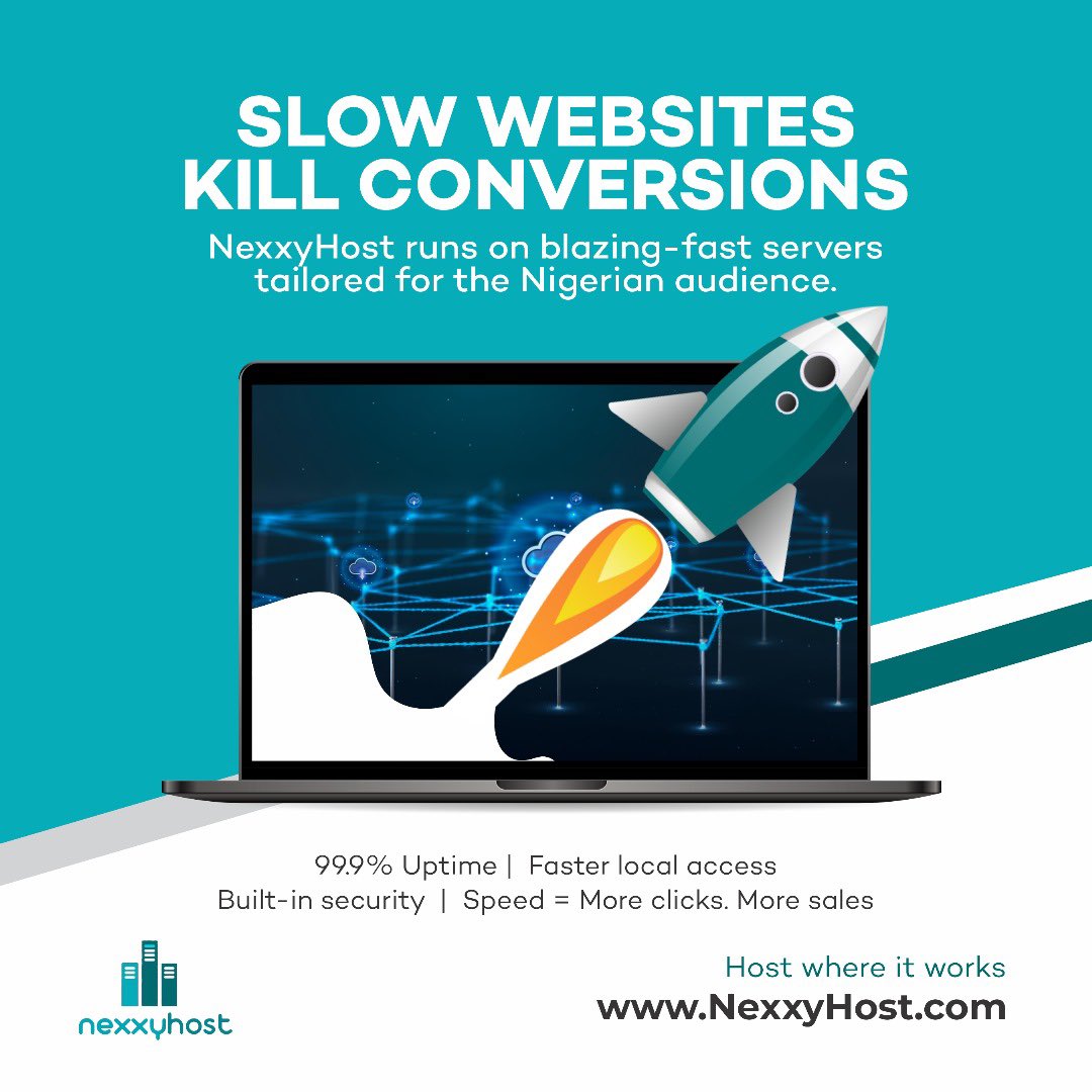NexxyHost's tweet photo. Starting a brand? A blog? An online store?
You don’t need ₦100,000 to get started.

💡 With NexxyHost:
🟢 Free SSL
🟢 cPanel
🟢 1-click WordPress
🟢 Affordable yearly plans

Your website. Your rules. Zero stress.
👉 Start now: https://t.co/OsegG1FTy0 https://t.co/nat6cNLhU6
