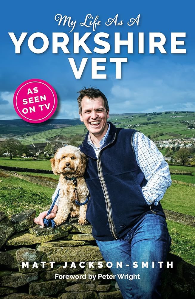 As seen on <a href="/JeremyVineOn5/">Jeremy, Storm & Vanessa On 5</a> this morning, My Life As A Yorkshire Vet by Matt Jackson-Smith 🐑 

It was a great interview, and it’s brilliant to see the new paperback on channel 5 📚