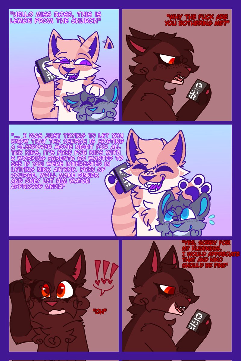 zimneedslove's tweet photo. Just posting everything before I forget 
#grooming #darkcomic #manipulation #nikocomic #sicklysweet #furry #nervous #guilt #tripping https://t.co/kYzPPyFjhw