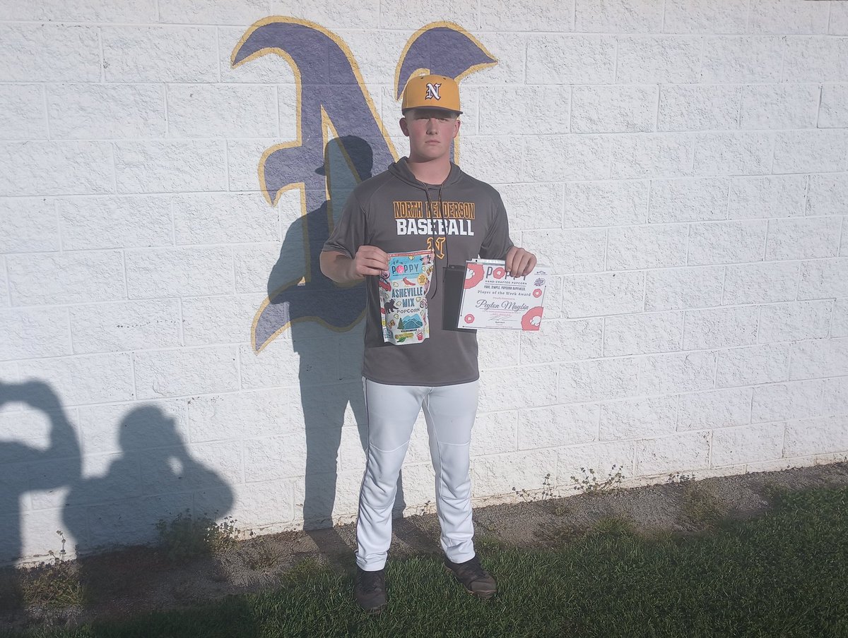 Baseball University of the Blue Ridge (@bbuniversitywnc) on Twitter photo Thank you to one of tonight's Game Day sponsors, POPPY HAND-CRAFTED POPCORN
We had a chance to see two POPPY Players of the Week faceoff last week
<a href="/ZackWester2027/">Zackary Wester</a> of <a href="/AthleticsPisgah/">Pisgah Athletics</a> & <a href="/MaybinPeyton/">Peyton Maybin</a> of <a href="/NHHS_Baseball_/">NHHS Baseball</a> Thank you to one of tonight's Game Day sponsors, POPPY HAND-CRAFTED POPCORN
We had a chance to see two POPPY Players of the Week faceoff last week
<a href="/ZackWester2027/">Zackary Wester</a> of <a href="/AthleticsPisgah/">Pisgah Athletics</a> & <a href="/MaybinPeyton/">Peyton Maybin</a> of <a href="/NHHS_Baseball_/">NHHS Baseball</a>