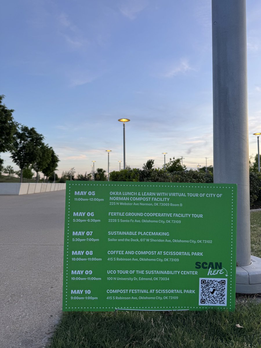 Oklahoma Compost and Sustainability Association tweet media