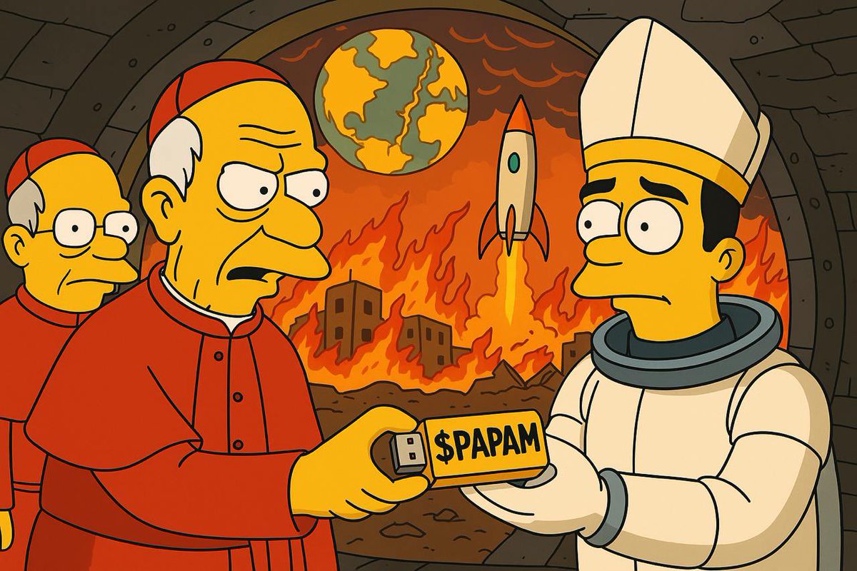 fiahvane's tweet photo. @Frases_LuiG @BNBCHAIN We have a launch of #PAPAM today   X @PAPAMHABEMUS https://t.co/2g0zO55zfZ
