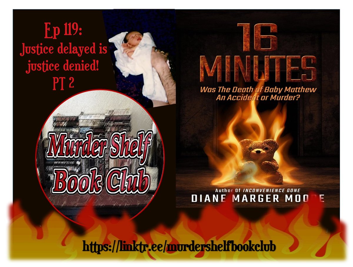 shelf_club's tweet photo. 🔥Ep 119: The fire burned for 16 minutes, creating 🔥devastation, altering lives, igniting a quest for justice!
▶️https://t.co/P5vFzt9Y00
#TrueCrime #truecrimeaddict #ListenNow #DontDelay #Justice #storytelling #storyteller #podcasting #bookclubpodcast #listeners #OutNow