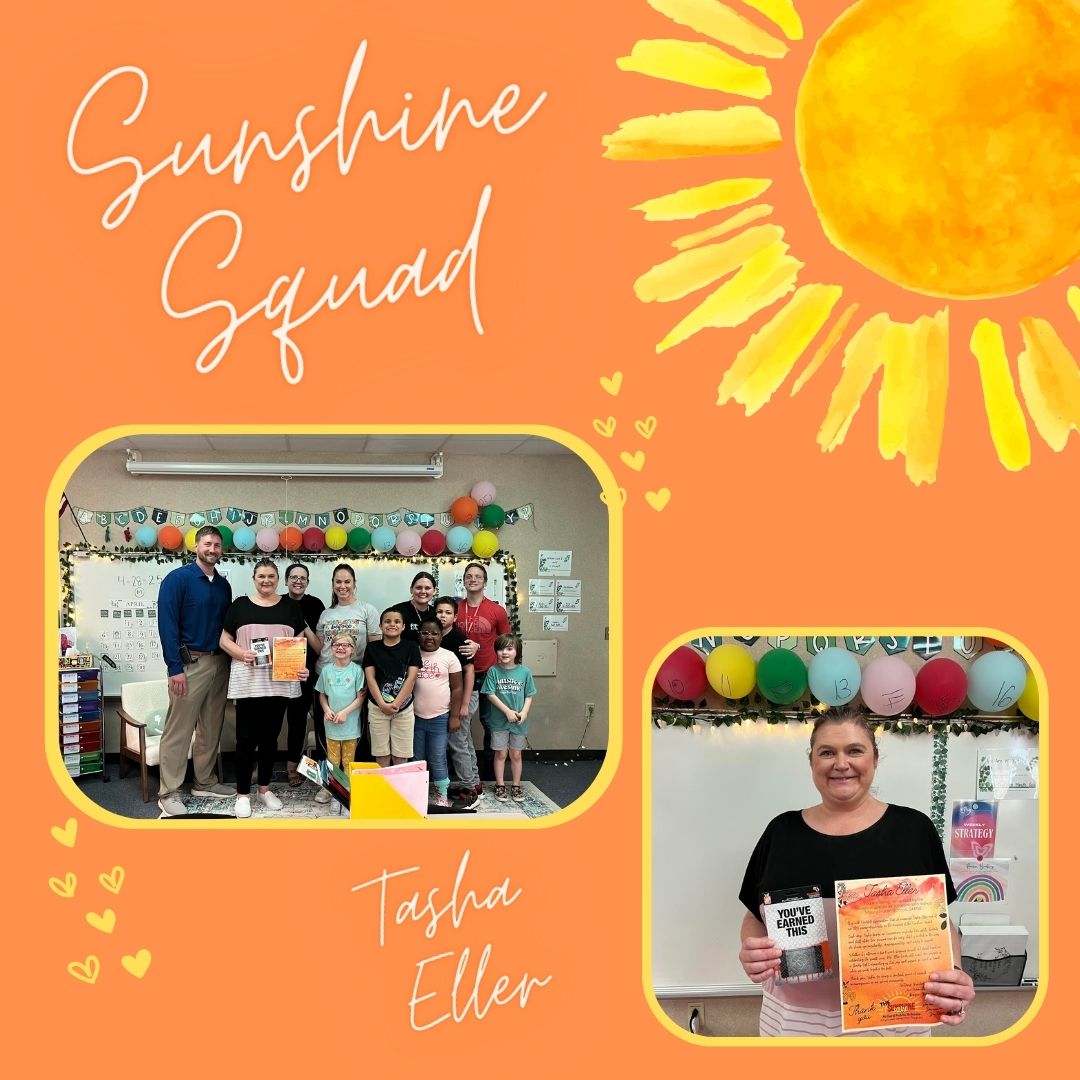 Today, we celebrate Ms. Eller, one of our SBS paraprofessionals.  She brings an unwavering positivity to Reagan that uplifts students and staff alike. Her genuine care for every child is evident in everything that she does.  Ms. Eller, thank you! We appreciate you so much!