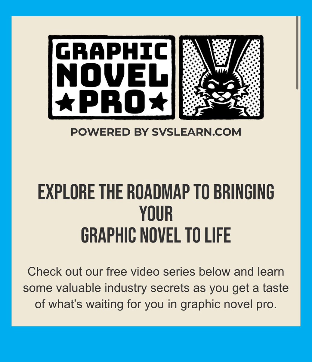 ❓QUESTIONS❓
Are you interested in taking GRAPHIC NOVEL PRO with <a href="/mrjakeparker/">Jake Parker</a> and I, through <a href="/SVSLearn/">School of Visual Storytelling</a> ?
💀
Join us for a LIVE Q &amp; A tomorrow, Tuesday April 29th at 10 PM EDT. Just show up and ask your questions! youtube.com/live/WKRdp6V9G…
💀
Registration Closing in three days!