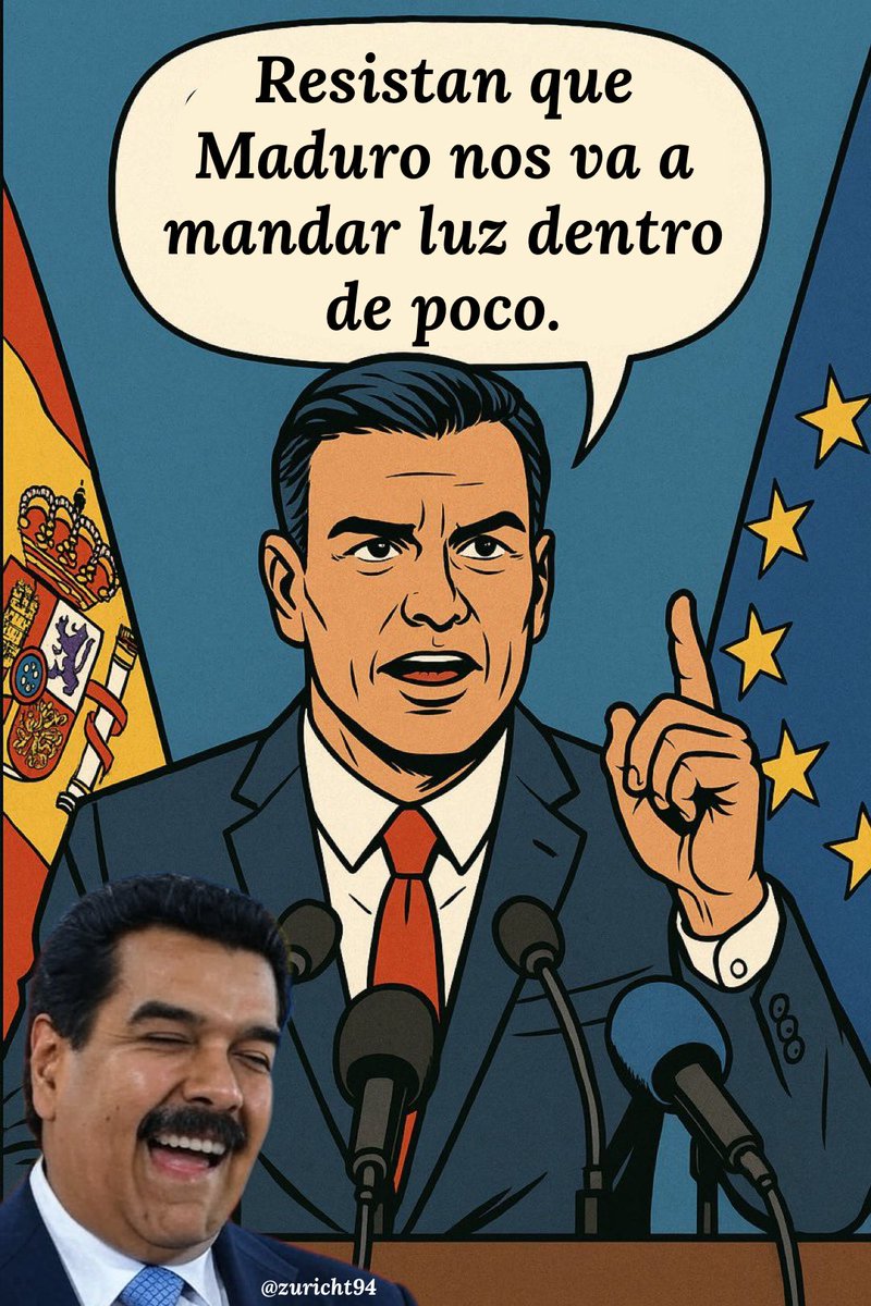 A los españoles que están #SinLuz .

¡RESISTAN!