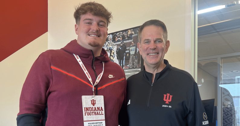 Silver Creek senior Walker Hoffman is nearing a decision on his football future, weighing offers from two in-state programs.

(On3+): on3.com/teams/indiana-… #iufb