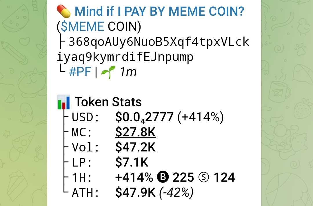 Solmaker0's tweet photo. 368qoAUy6NuoB5Xqf4tpxVLckiyaq9kymrdifEJnpump
#MEMECOIN UP 2.4X https://t.co/J3R6CwhlXb