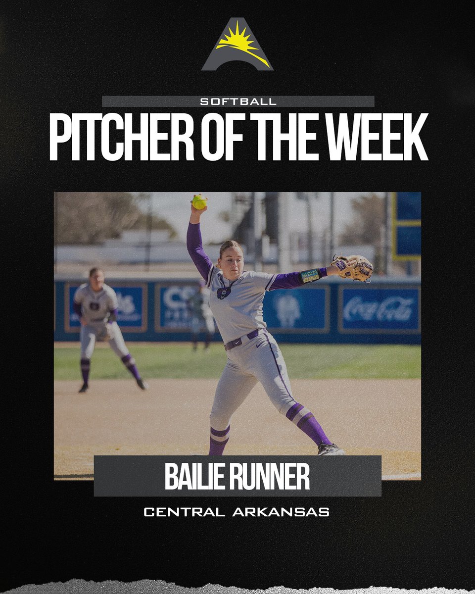 Atlantic Sun Conference (@asunsports) on Twitter photo Elle Smith and Bailie Runner earned this week's #ASUNSB Player of the Week honors! ๐คฉ๐ช
<a href="/LipscombSB/">Lipscomb Softball</a> x <a href="/UCASoftball/">UCA Softball</a> Elle Smith and Bailie Runner earned this week's #ASUNSB Player of the Week honors! ๐คฉ๐ช
<a href="/LipscombSB/">Lipscomb Softball</a> x <a href="/UCASoftball/">UCA Softball</a>