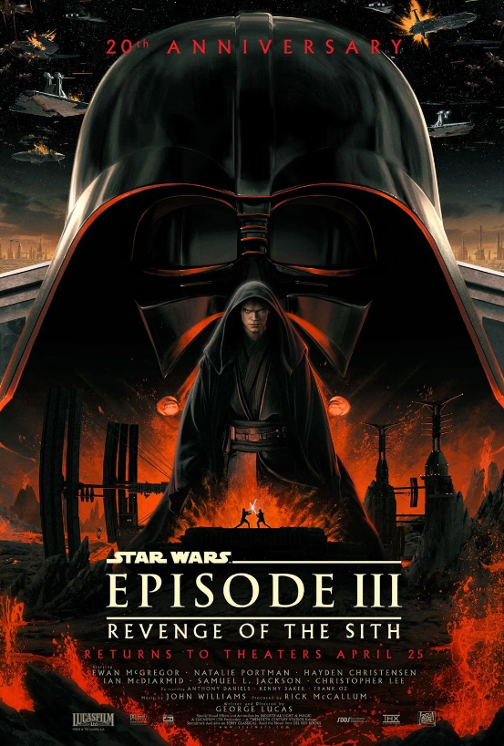 'STAR WARS: EPISODE III- REVENGE OF THE SITH' re- release earned $42.2 million at the global box office!