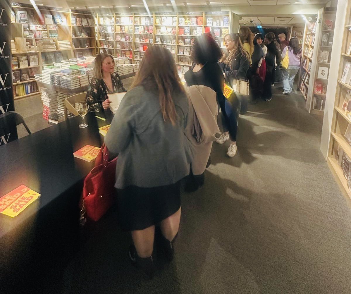 Dr Charlotte Proudman (@drproudman) on Twitter photo The best part of the evening was meeting the amazing women who gave up their Friday night to talk about family courts.
I loved signing your books and I can’t wait to hear your thoughts!
Next event: 2 May with <a href="/PatsyeStevenson/">Patsy Stevenson</a> and <a href="/RosieisaHolt/">Rosie Holt</a>.
Tickets: primrosehillbooks.com/product/book-a… The best part of the evening was meeting the amazing women who gave up their Friday night to talk about family courts.
I loved signing your books and I can’t wait to hear your thoughts!
Next event: 2 May with <a href="/PatsyeStevenson/">Patsy Stevenson</a> and <a href="/RosieisaHolt/">Rosie Holt</a>.
Tickets: primrosehillbooks.com/product/book-a…