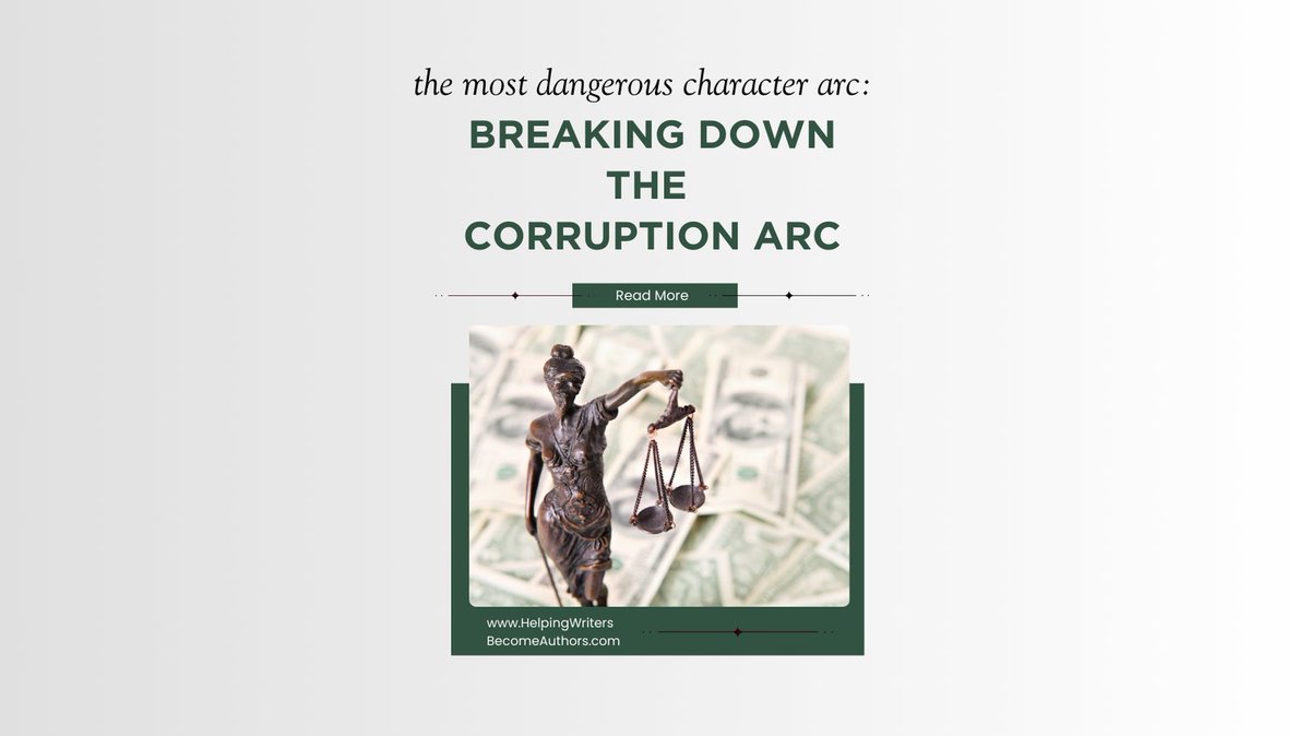 KMWeiland's tweet image. Unlock the intricacies of the Corruption Character Arc. Discover how fear, pride, and desire lead to a character&apos;s downfall.

helpingwritersbecomeauthors.com/corruption-cha…

#CharacterArcs #plot #storystructure #threeactstructure #AmWriting #WritersLife #Writetip #writer #writerscommunity #writers