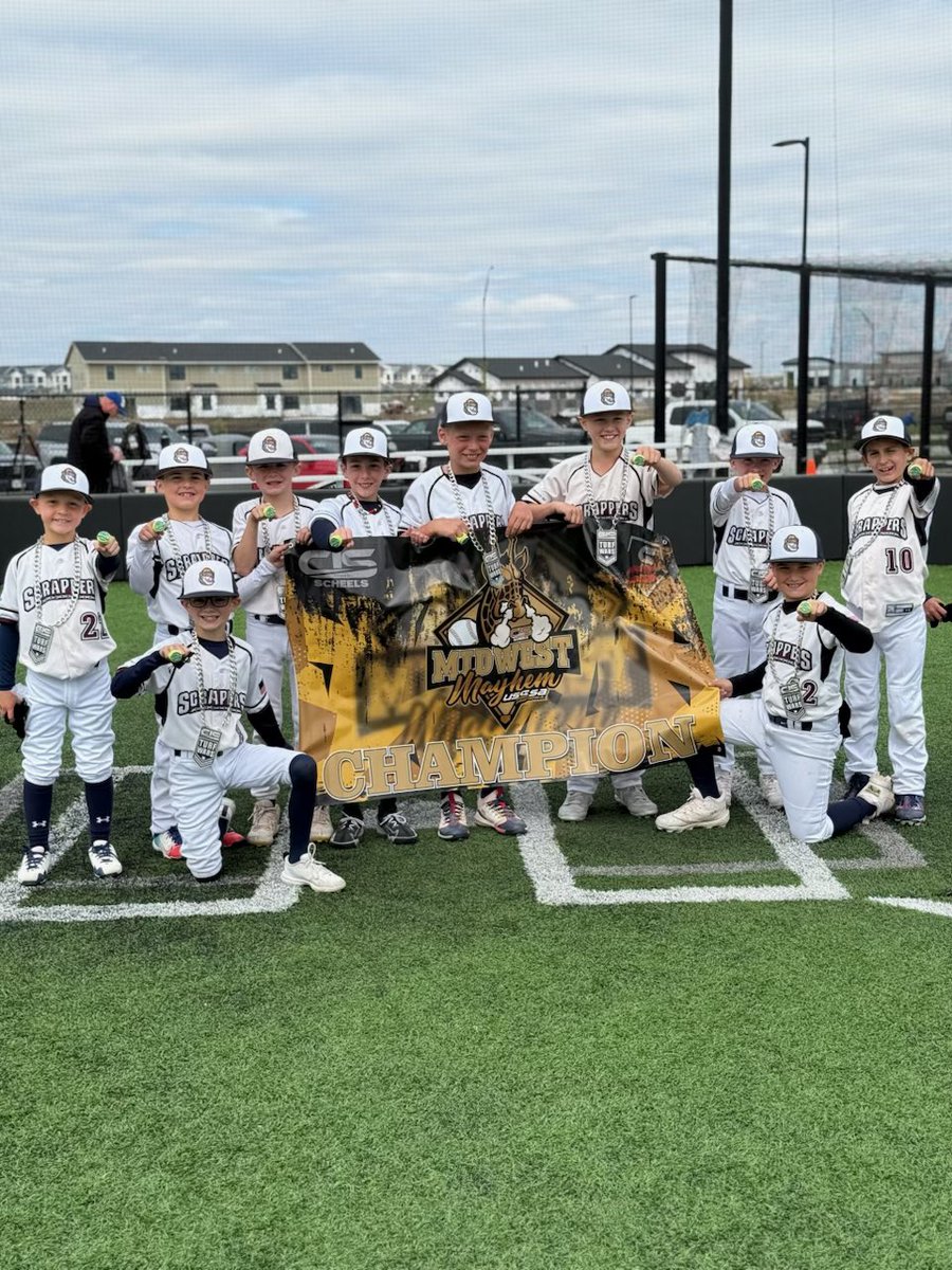 KC Scrappers Baseball (@kcscrappers) on Twitter photo It’s all starting to come together! The Scrappers 8U have never looked better. Way to bring home the Championship in a very talented 8U kid pitch tournament. <a href="/USSSABSBL/">USSSA Baseball</a> <a href="/USSSA_Midwest/">USSSA Midwest</a> <a href="/CentIASports/">Central Iowa Sports</a> It’s all starting to come together! The Scrappers 8U have never looked better. Way to bring home the Championship in a very talented 8U kid pitch tournament. <a href="/USSSABSBL/">USSSA Baseball</a> <a href="/USSSA_Midwest/">USSSA Midwest</a> <a href="/CentIASports/">Central Iowa Sports</a>