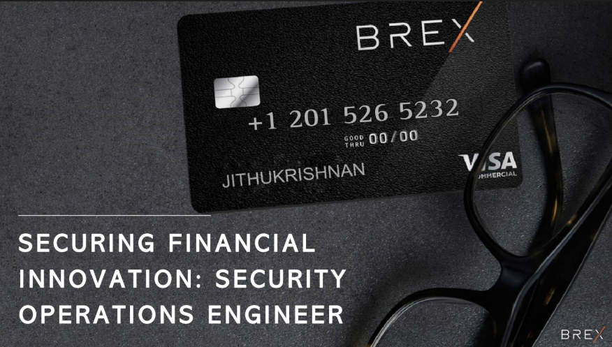 Jithukrishnan_v's tweet photo. Excited about the Security Operations Engineer role at @BrexHQ!

Made a presentation showing how my skills align with Brex’s mission.
Tried reaching out via email and LinkedIn.

👉 Do you think I deserve an interview?
📄 https://t.co/Rgge2RyTJT

#CyberSecurity #SecurityEngineer https://t.co/EIi8TNmYa8