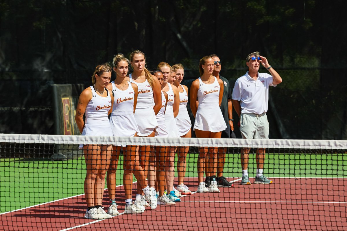 CofCTennis's tweet image. This team 💛

#TheCollege🌴🎾