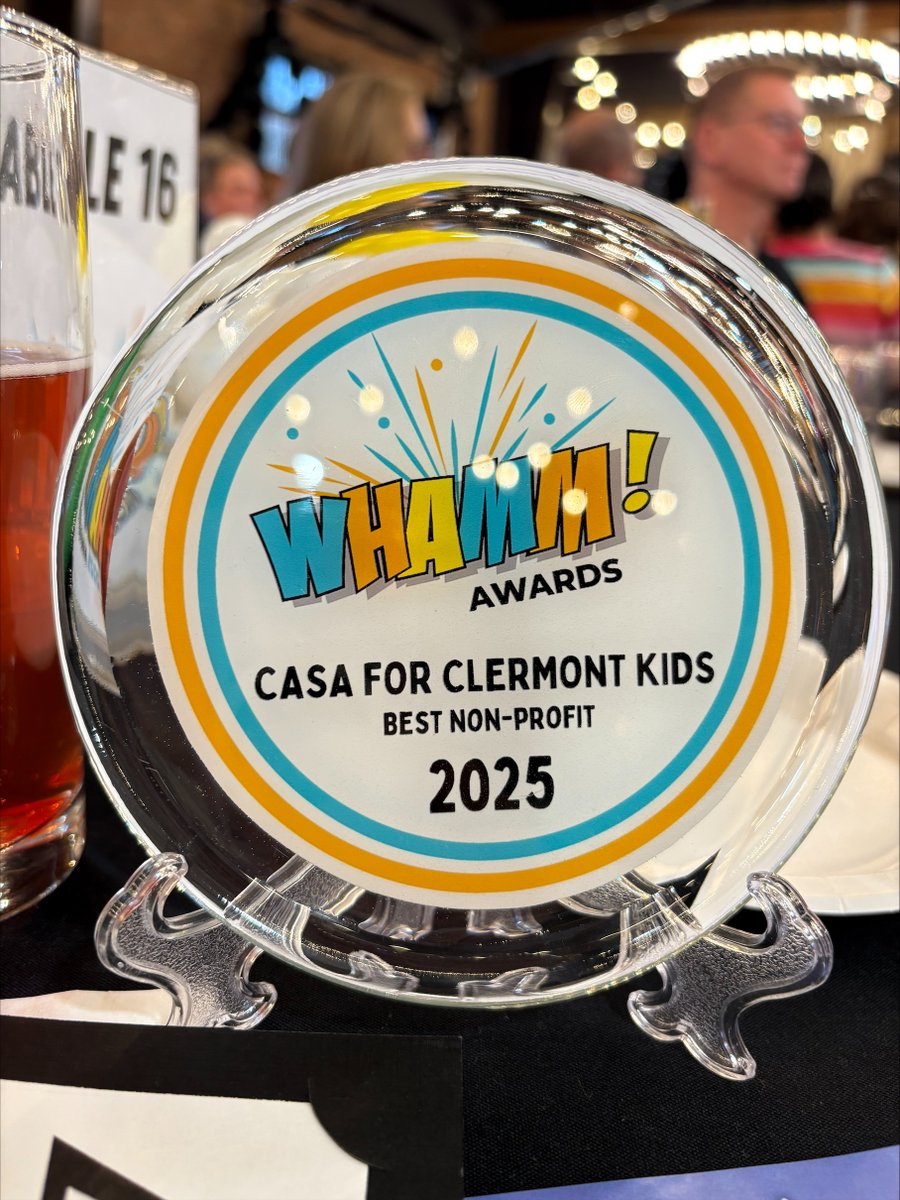 Congratulations <a href="/CASAforClermont/">CASAforclermontkids</a>!

Community members recently voted them "Best Non-Profit" 2025 at the Milford Miami Twp. Chamber of Commerce awards honoring local heroes &amp; community groups. CASA volunteers &amp; staff have been making a positive impact in this community since 1989!
