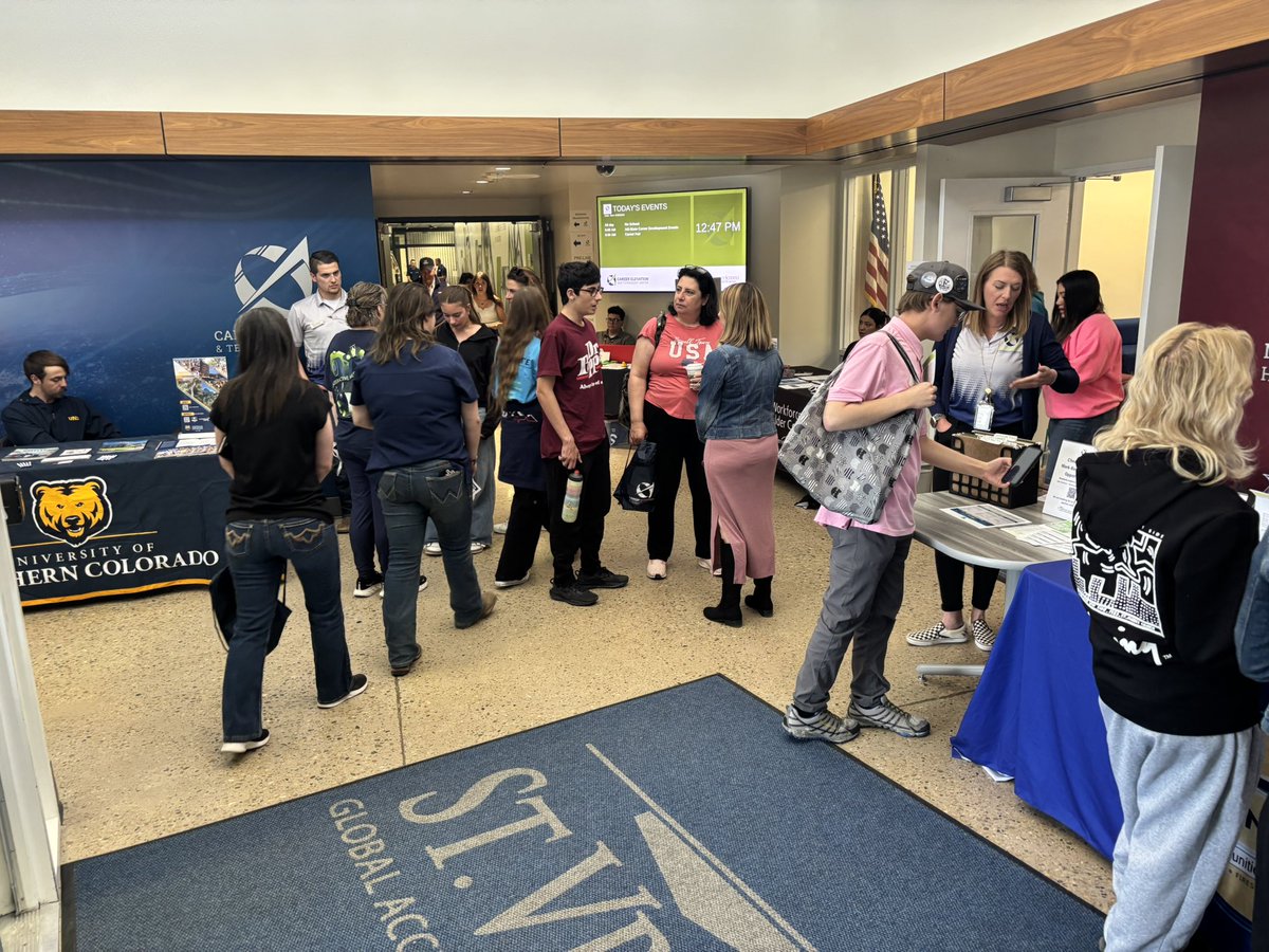 Career Elevation and Technology Center (@cetc_svvs) on Twitter photo Kicking off round two of our 4th Annual SVVSD Job and Career Fair with a full house! #careers #jobfair <a href="/SVVSD/">St. Vrain Valley Schools</a> <a href="/BuchlerStVrain/">Matt Buchler</a> <a href="/DPerfettiDeany/">Dina Perfetti-Deany</a> Kicking off round two of our 4th Annual SVVSD Job and Career Fair with a full house! #careers #jobfair <a href="/SVVSD/">St. Vrain Valley Schools</a> <a href="/BuchlerStVrain/">Matt Buchler</a> <a href="/DPerfettiDeany/">Dina Perfetti-Deany</a>