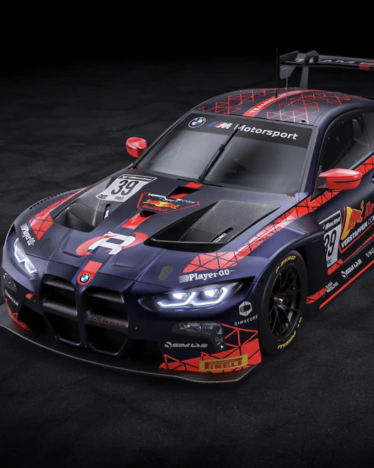 いっそのことカラーリングの格好良さでも表彰台を常に争うマックス・フェルスタッペン・レーシングのカラーリングも参考にはなる…。Porscheかっこすぎやろ… 