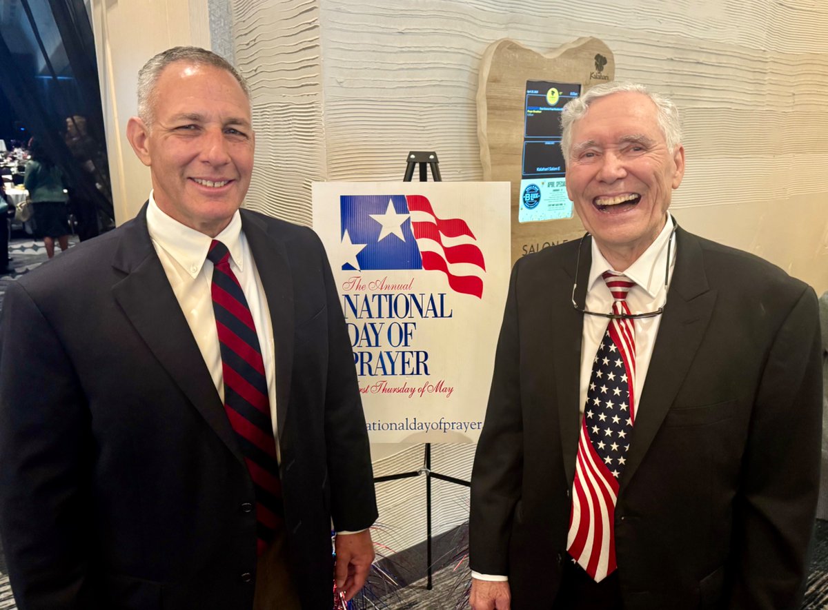 Several members of the <a href="/TXAmbassadors/">Church Ambassador Network of TX</a> team attended the annual Governor’s Prayer Breakfast in Round Rock this morning. 

This event kicks off events leading up to the National Day of Prayer on Thursday.

Looking forward to the NDP event at noon on Thursday in the Capitol Rotunda
