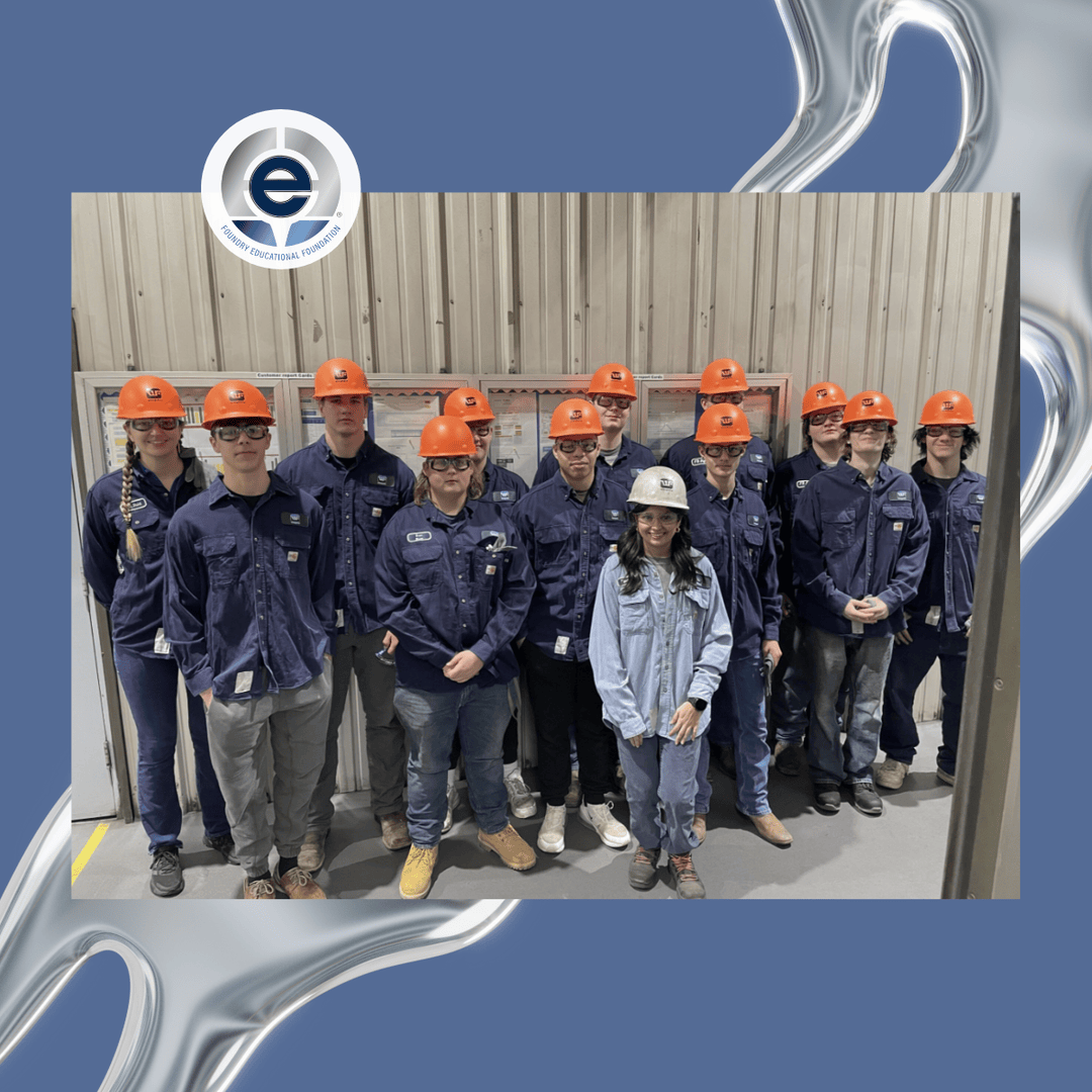 FEF_INC's tweet photo. Waupaca Foundry Plant 4 welcomed 10th graders from Stephenson High School, Michigan for a tour and Foundry in a Box experience! π₯π οΈ Future metalcasters in the making!
#weareFEF #FEF #WaupacaFoundry #FoundryInABox #Metalcasting https://t.co/30p3B0FuOa