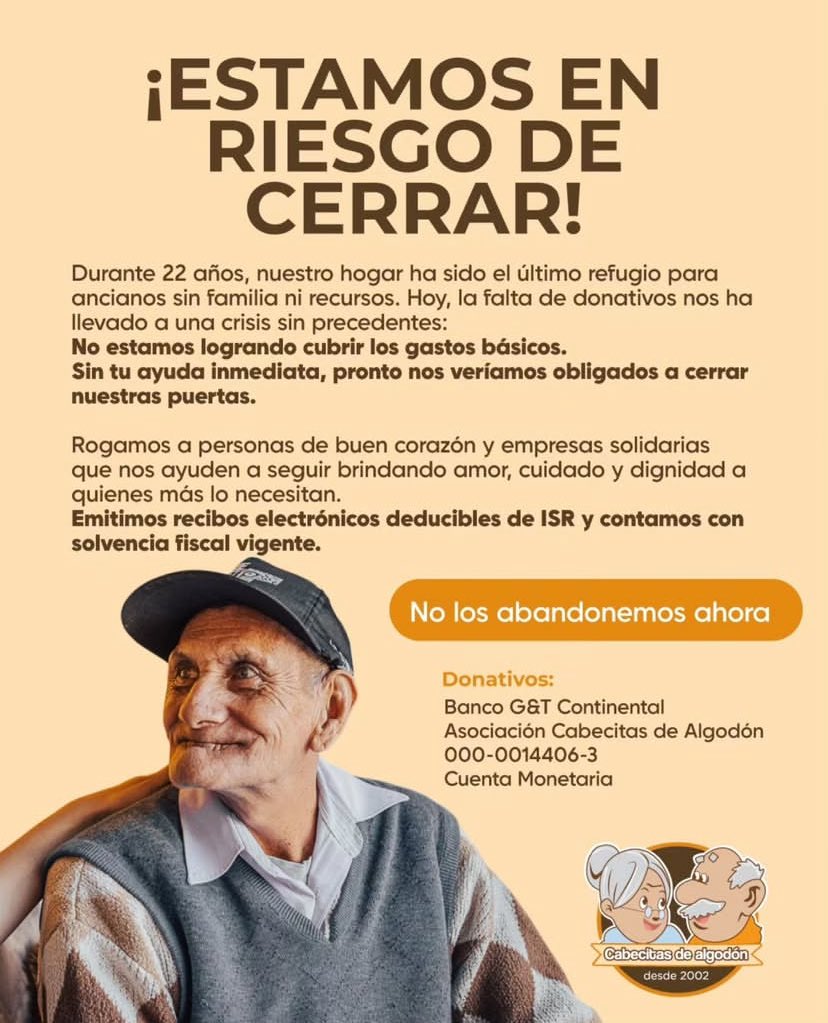xime_dubon's tweet photo. cabecitas de algodón puede cerrar, si pueden ayudar con donativos :c también reciben insumos básicos como comida enlatada, ropa, pañales medicinas y más https://t.co/kM9s6CAyF1