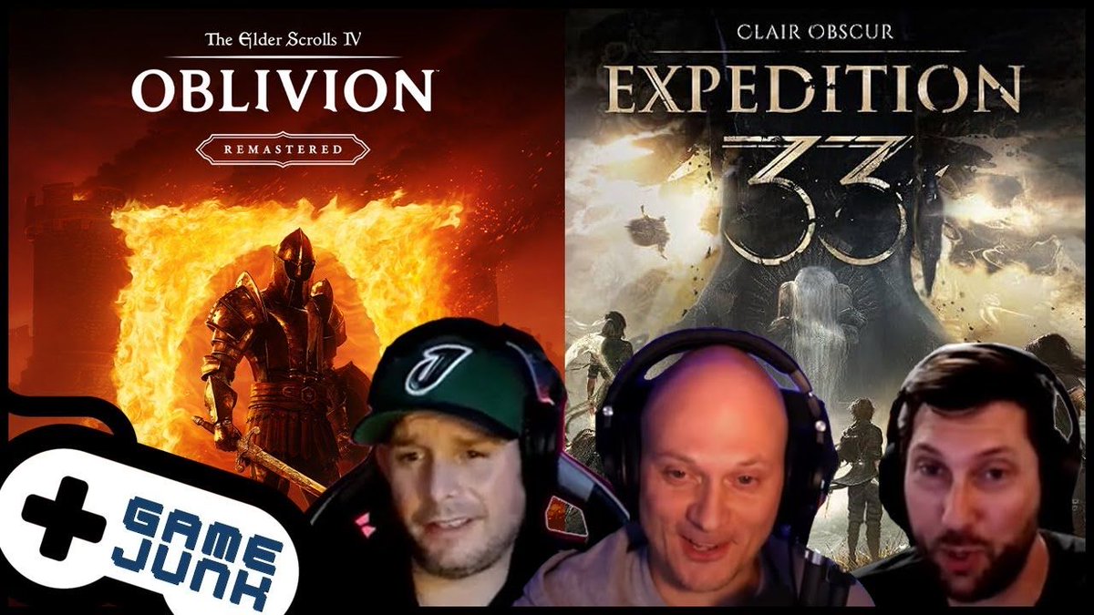 Game Junk 231: Clair Obscur: Expedition 33 + Oblivion Remastered Impressions youtu.be/ZVrH6-rNX2s