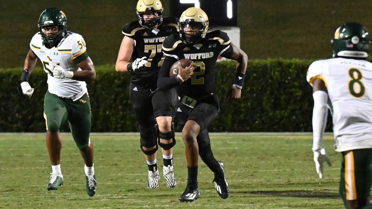 Nosym (@nosymbrown) on Twitter photo After a great conversation with
<a href="/CoachNapoleon/">Brandon Napoleon</a> I am blessed to receive my first D1 offer from Wofford College!!!❤️🔥
<a href="/247Sports/">247Sports</a>
<a href="/247recruiting/">247Sports Recruiting</a>
<a href="/BigBody_Nas8/">Nasir Gaines</a> <a href="/Coach_Hewitt86/">Matt Hewitt</a> <a href="/BrianDohn247/">BrianDohn247</a> <a href="/RivalsFriedman/">Adam Friedman</a>
<a href="/adamgorney/">Adam Gorney</a> After a great conversation with
<a href="/CoachNapoleon/">Brandon Napoleon</a> I am blessed to receive my first D1 offer from Wofford College!!!❤️🔥
<a href="/247Sports/">247Sports</a>
<a href="/247recruiting/">247Sports Recruiting</a>
<a href="/BigBody_Nas8/">Nasir Gaines</a> <a href="/Coach_Hewitt86/">Matt Hewitt</a> <a href="/BrianDohn247/">BrianDohn247</a> <a href="/RivalsFriedman/">Adam Friedman</a>
<a href="/adamgorney/">Adam Gorney</a>