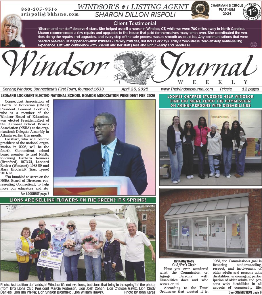 CABE (@ctassocbdsofed) on Twitter photo The Windsor Journal's latest edition features CABE President and Windsor BOE member Leonard Lockhart <a href="/Sigma25ERD/">Leonard Lockhart</a>, recently nominated as President-Elect of The National School Boards Association (<a href="/NSBAPublicEd/">National School Boards Association | NSBA</a>)! Congratulations, Leonard!
ow.ly/UJ4g50VJ9c1 The Windsor Journal's latest edition features CABE President and Windsor BOE member Leonard Lockhart <a href="/Sigma25ERD/">Leonard Lockhart</a>, recently nominated as President-Elect of The National School Boards Association (<a href="/NSBAPublicEd/">National School Boards Association | NSBA</a>)! Congratulations, Leonard!
ow.ly/UJ4g50VJ9c1