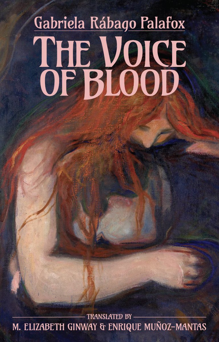 New cover drop! “The Voice of Blood” by Gabriela Rábago Palafox translated by M. Elizabeth Ginway and Enrique Muñoz-Mantas is coming this October. Dark, lyrical, and unforgettable! ✨🎨🪄🔮