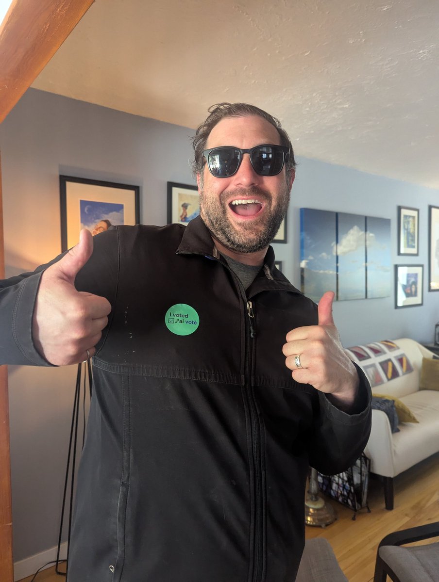 Go get your democracy on, Canada! 🇨🇦
#ElectionDay #CanadaVotes