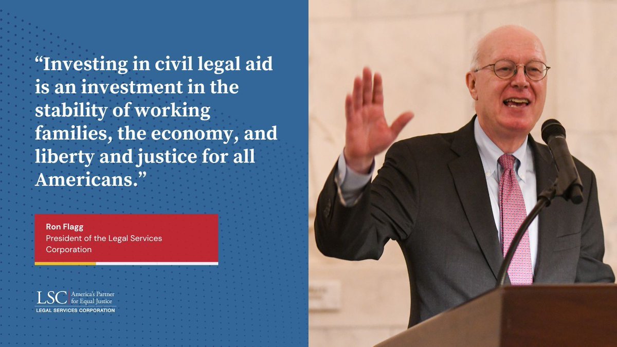 Access to justice is a smart investment. Every $1 spent on civil legal aid generates $7 in economic returns. See how: lsc.gov/ROI #LegalAid #Justice #ROI